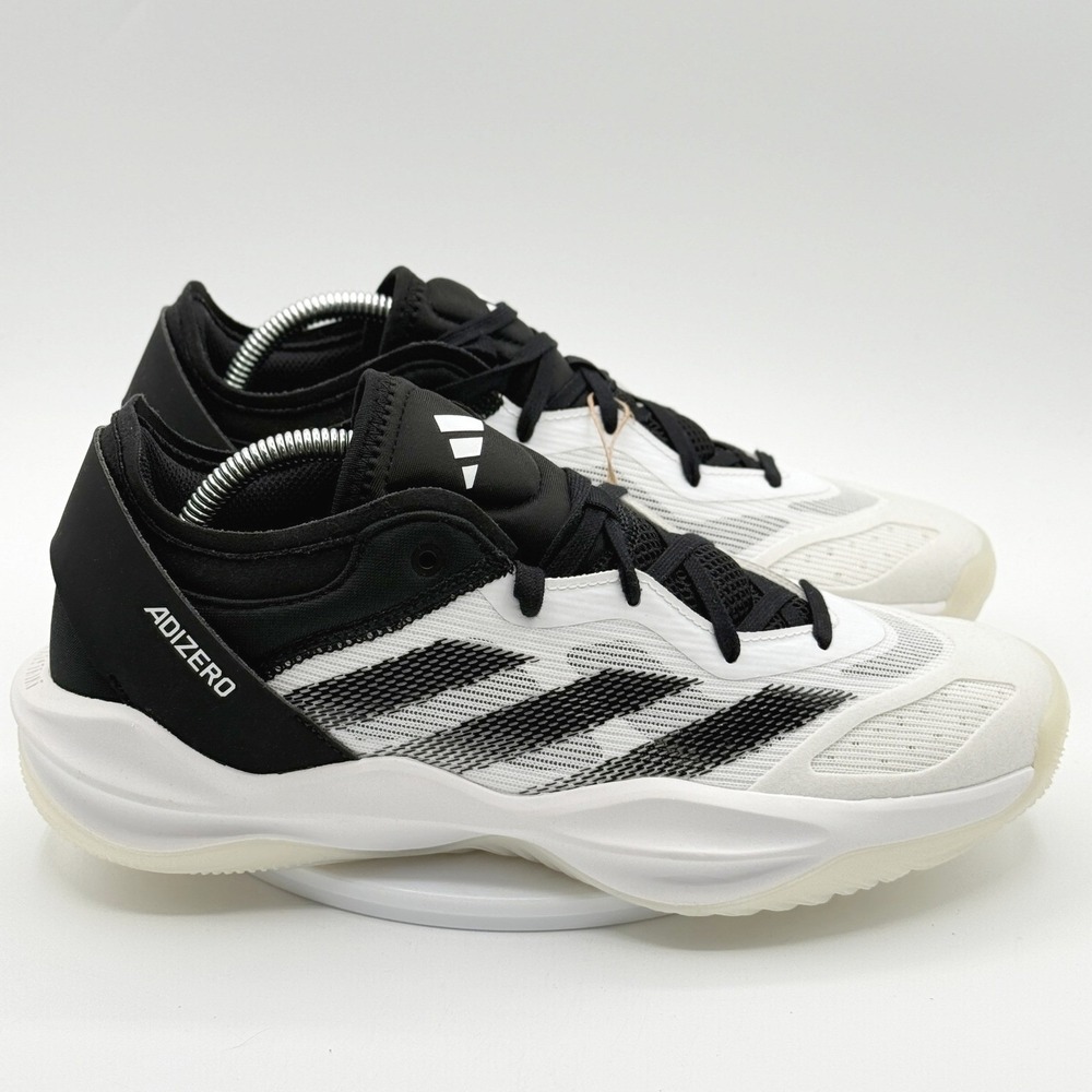 Adidas Adizero Select‎ 2.0 'White Black / Size 8 Mens / IG6683 NEW